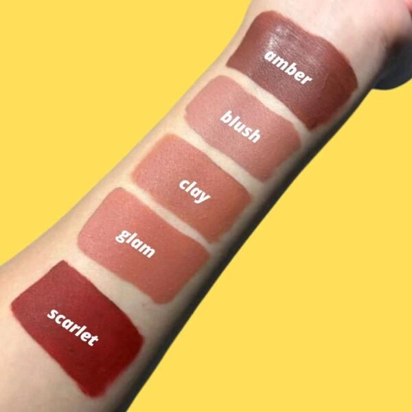 ( BABY SIZE ) Novessa Lipmatte | Transferproof | Waterproof | KKM APPROVED Lipstick Makeup - Image 2